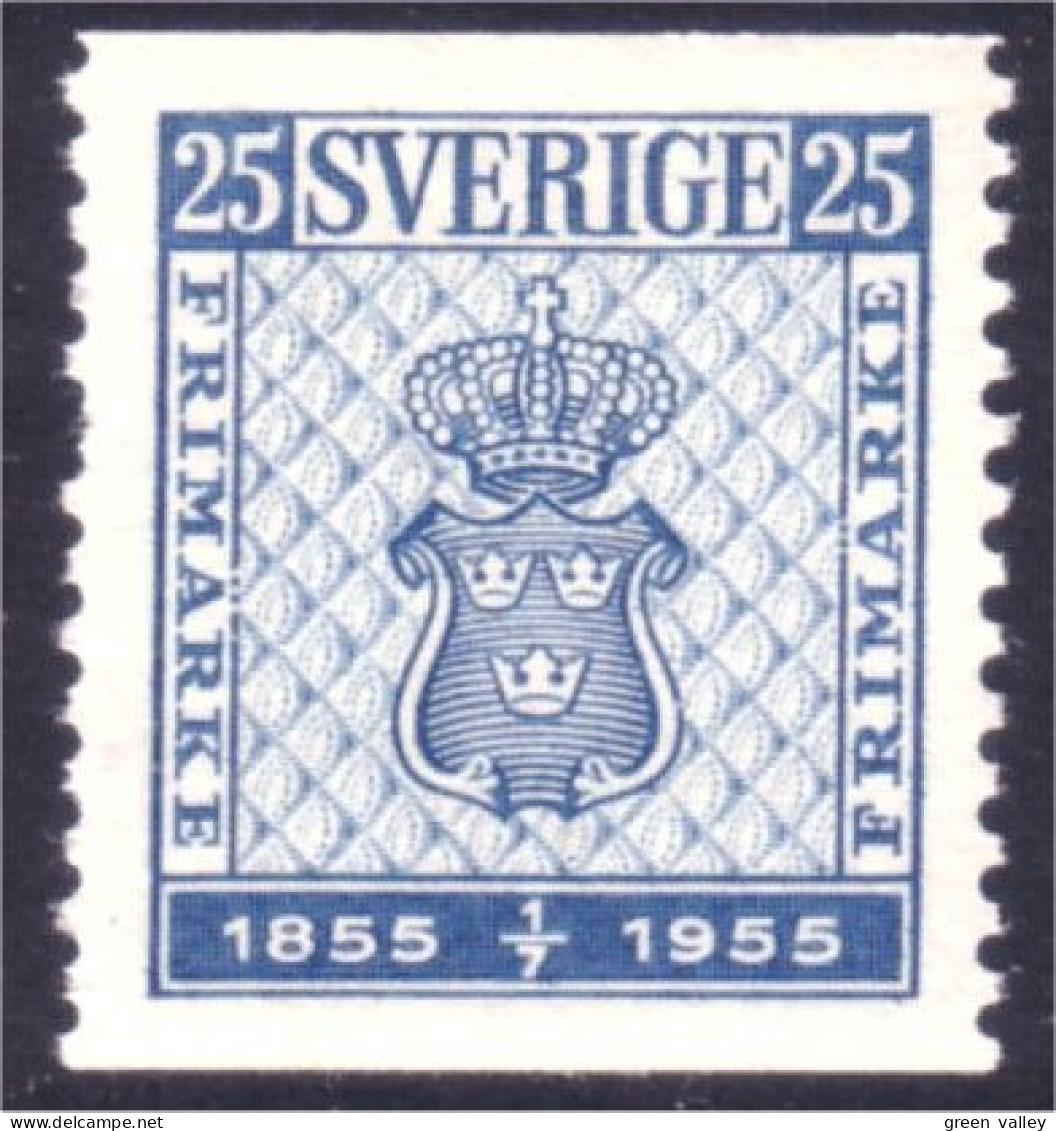 840 Sweden 1955 Coat Of Arms Armoiries MNH ** Neuf SC (SWE-406) - Briefmarken