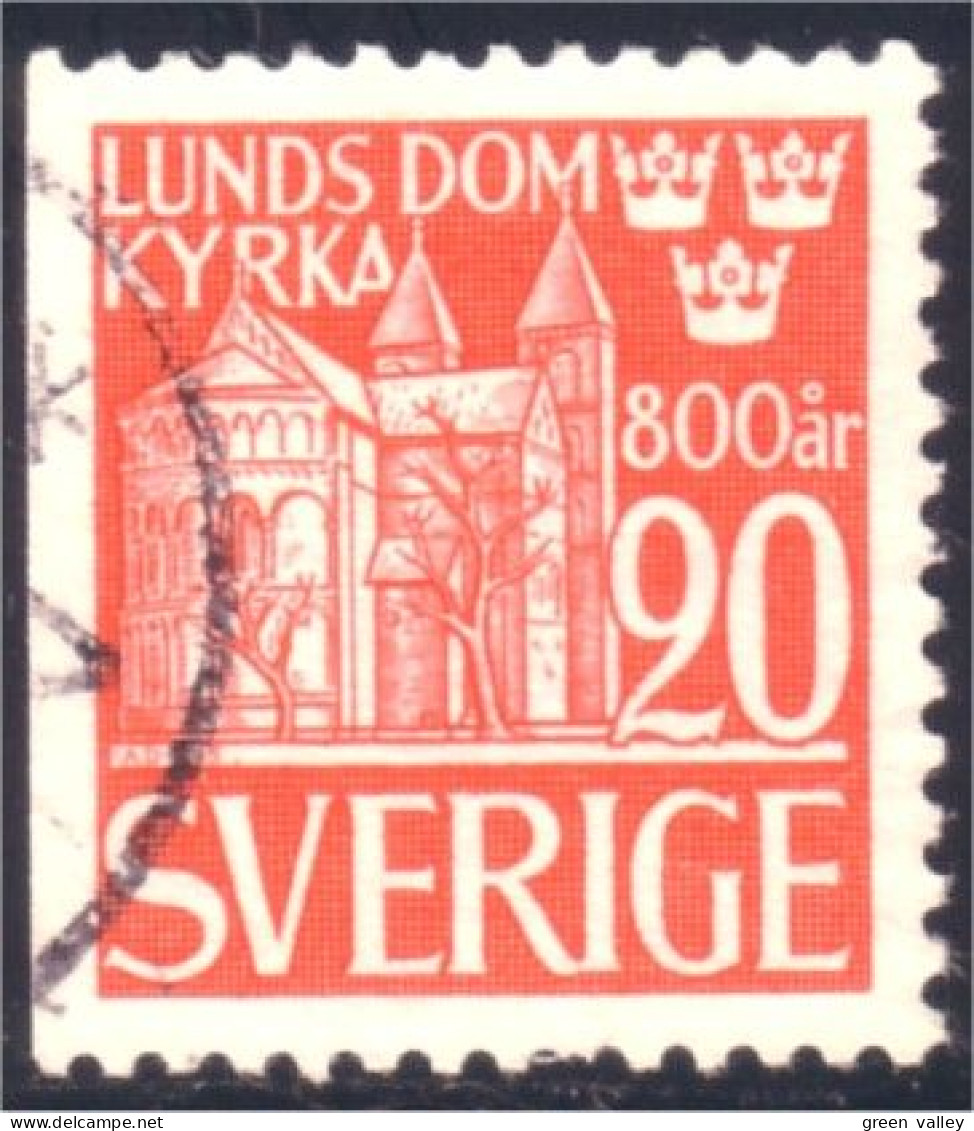 840 Sweden 1946 Cathédrale Lund Cathedral (SWE-295) - Abadías Y Monasterios