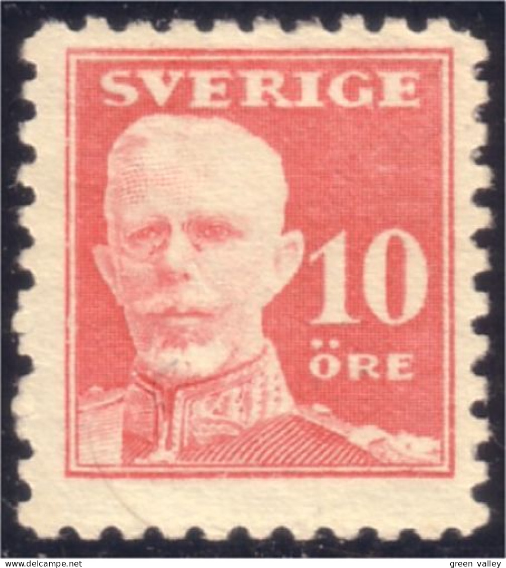 840 Sweden Roi King Gustaf V 10c Rose Neuf Sans Gomme NO GUM (SWE-130) - Ongebruikt