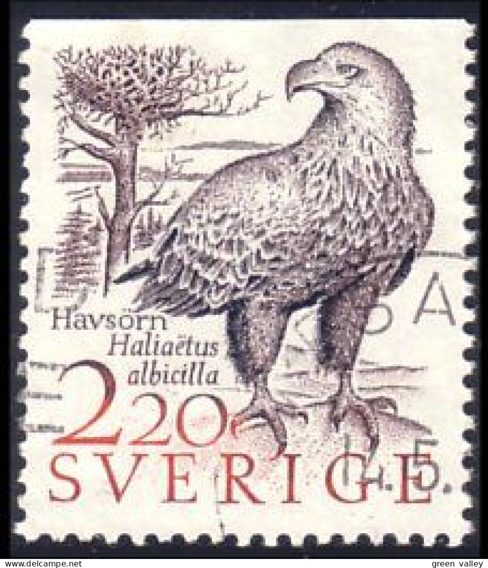 840 Sweden Aigle Eagle Ader (SWE-81) - Eagles & Birds Of Prey