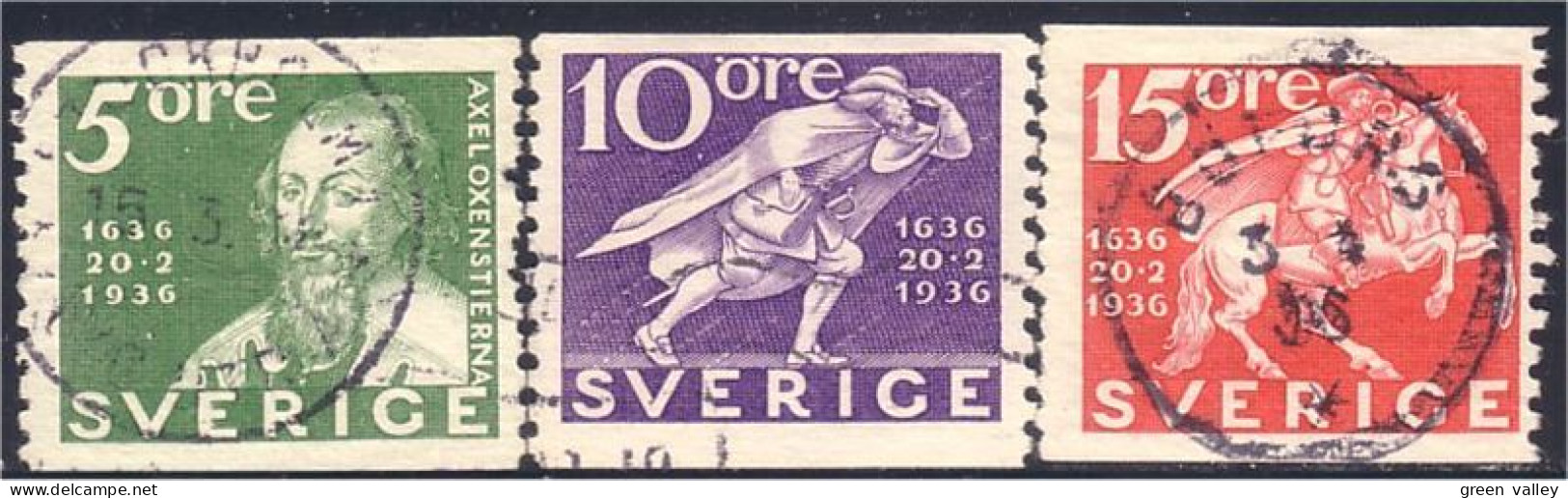 840 Sweden Used Set (SWE-31) - Used Stamps
