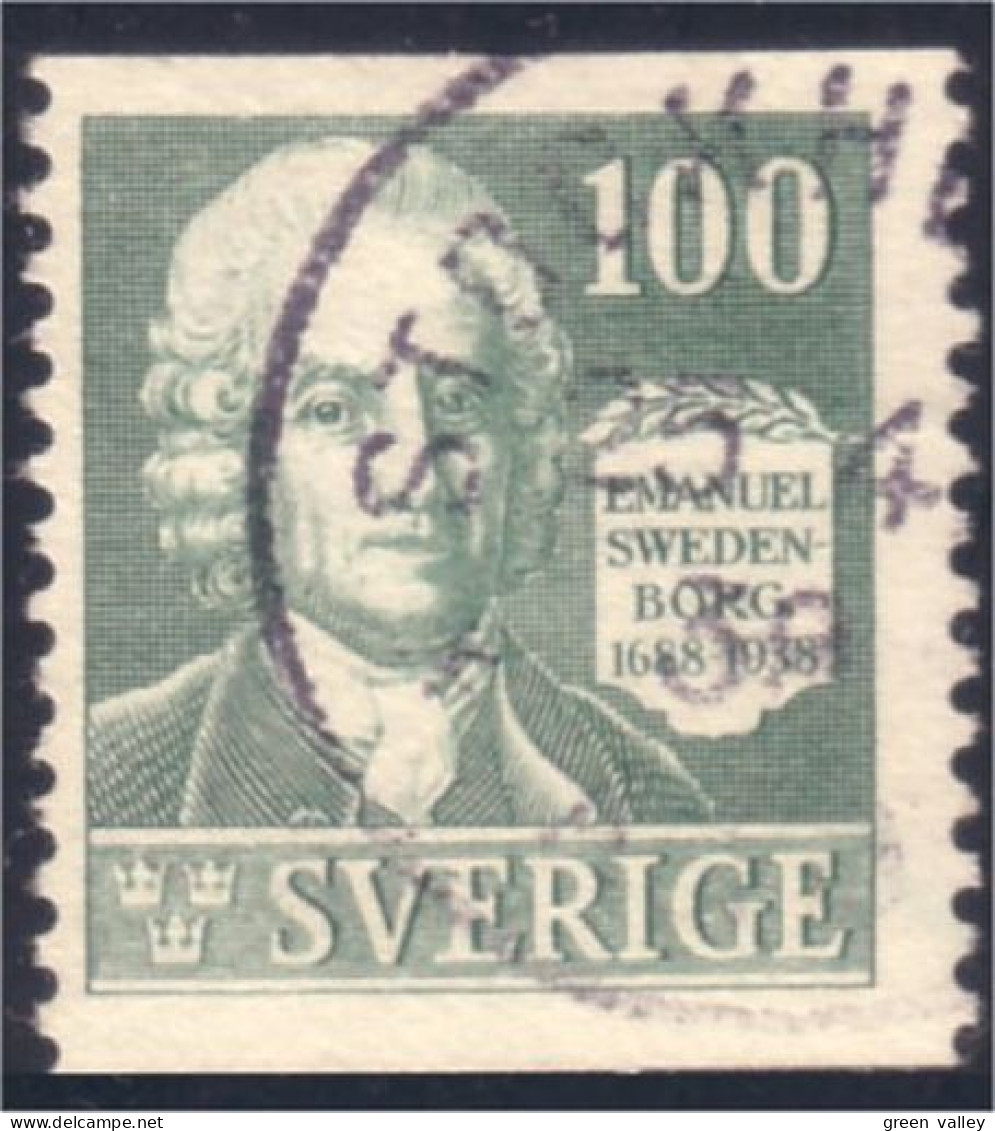 840 Sweden Swedenborg VF (SWE-32) - Used Stamps