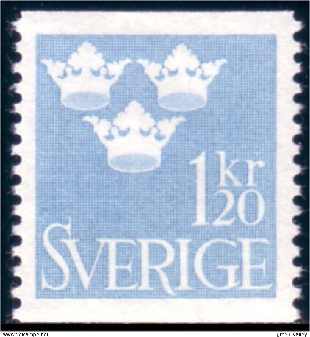 840 Sweden 1.20 Couronnes 1964 Superbe VLH * Neuf Tres Legere (SWE-5) - Ongebruikt