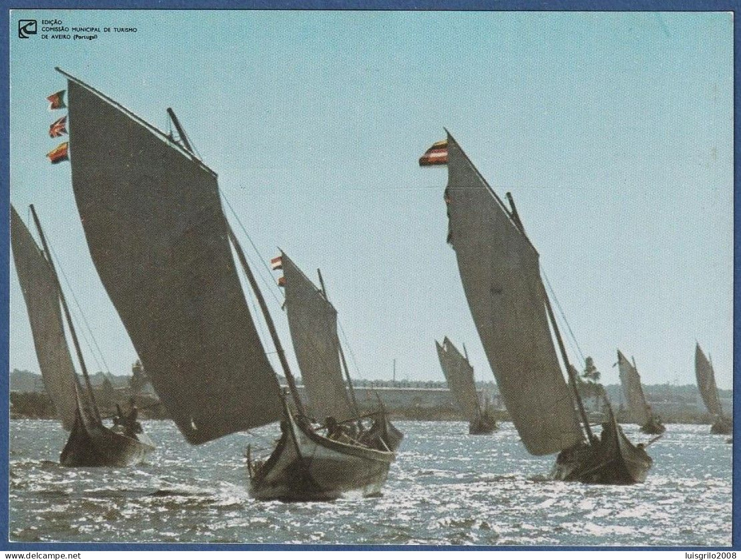 Aveiro - Regata Na Ria -|-  XIV Exposição Filatélica Nacional, Aveiro 85 - Aveiro