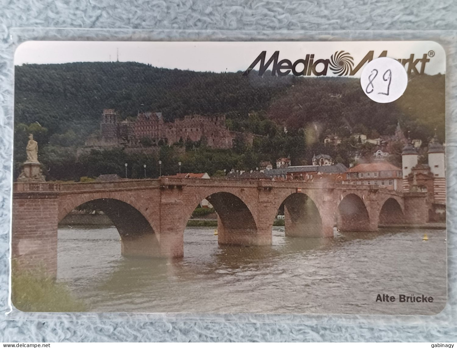 GIFT CARD - GERMANY - MEDIA MARKT 089 - Heidelberg (Alte Brücke) - BRIDGE - Gift Cards