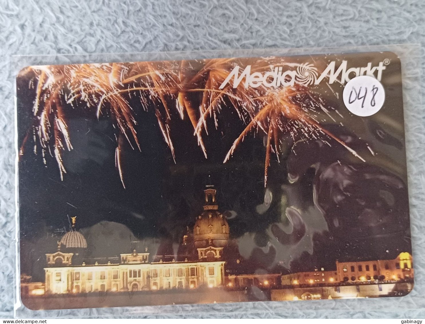 GIFT CARD - GERMANY - MEDIA MARKT 048a - Dresden (Fireworks) - Gift Cards