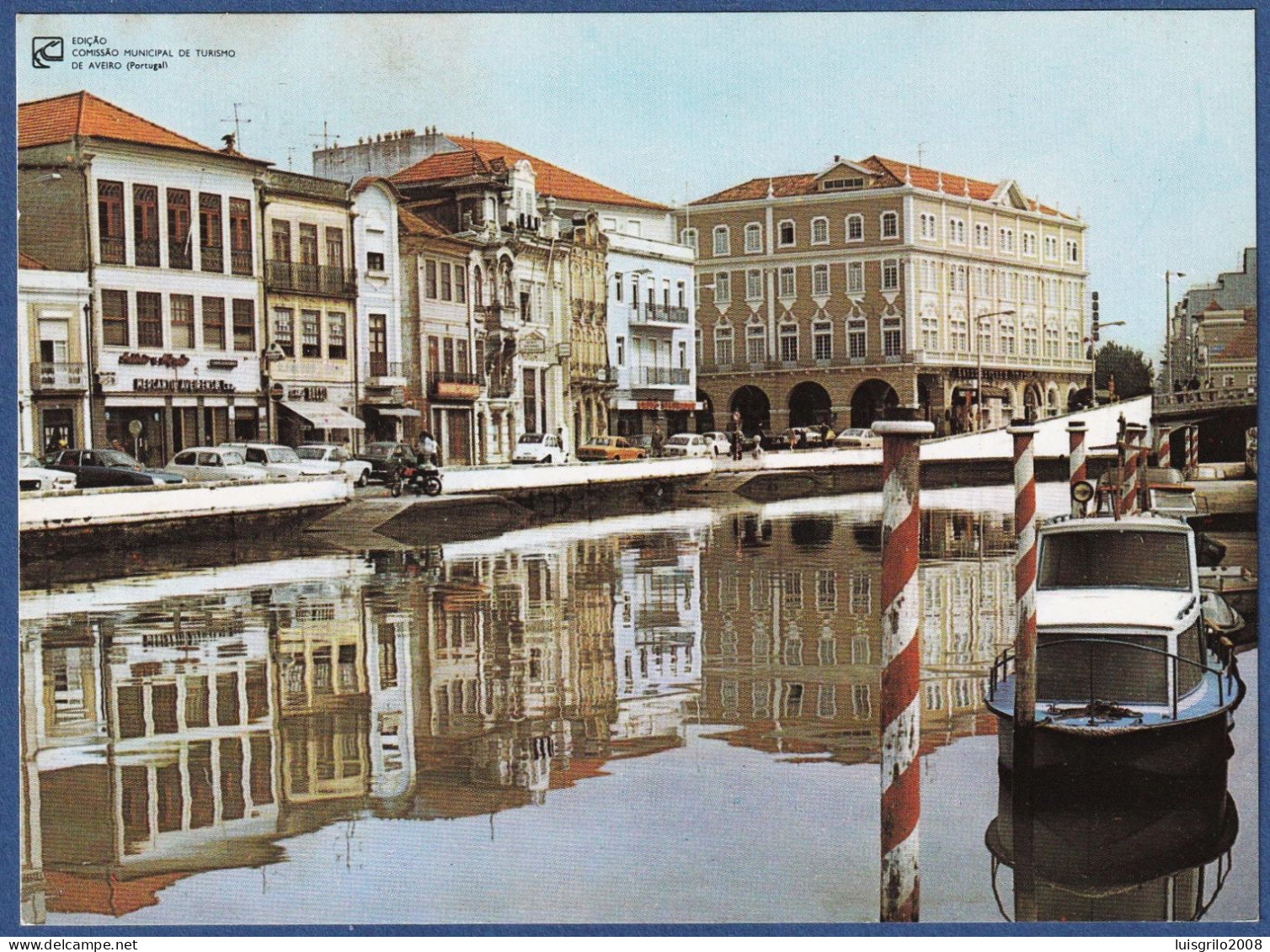 Aveiro - Canal Central -|-  XIV Exposição Filatélica Nacional, Aveiro 85 - Aveiro