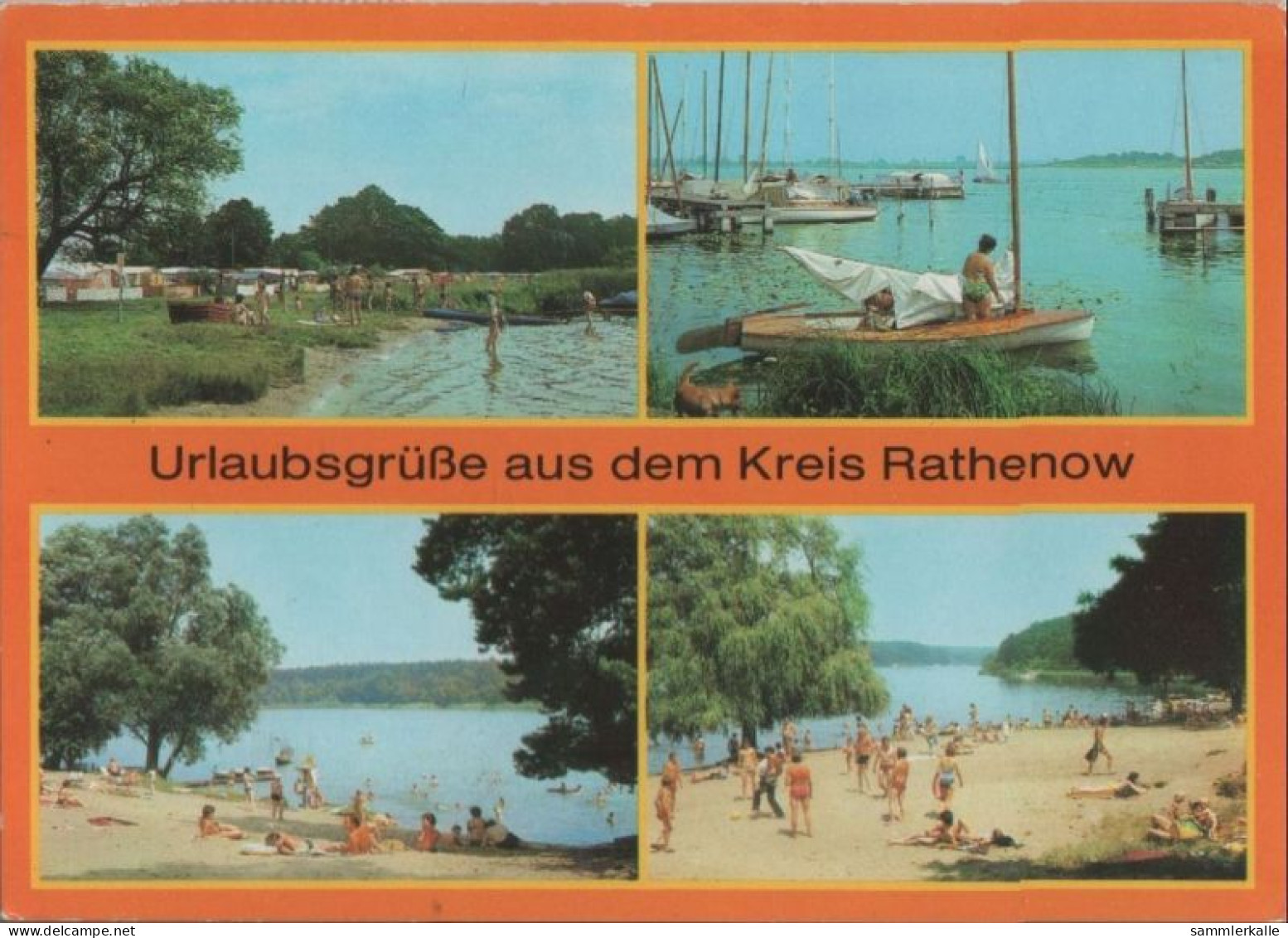 39376 - Rathenow - Grüsse Aus Dem Kreis - 1990 - Rathenow