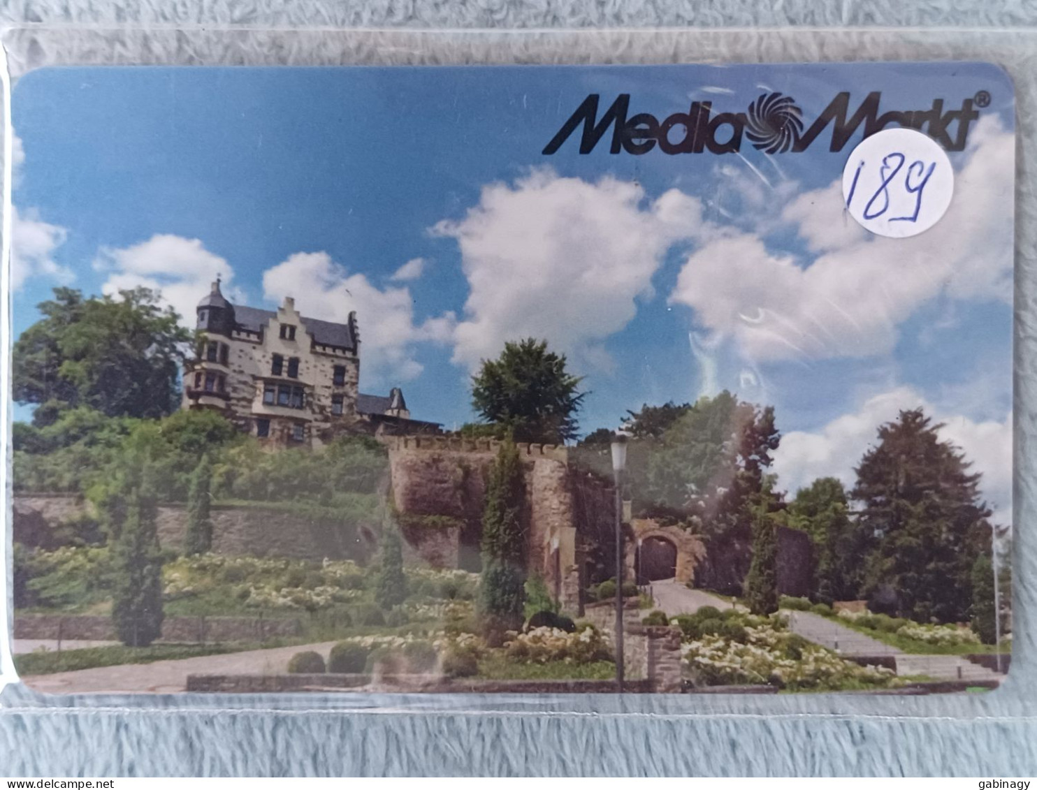 GIFT CARD - GERMANY - MEDIA MARKT 189 - Herzogenrath - Castle Rohda - Gift Cards