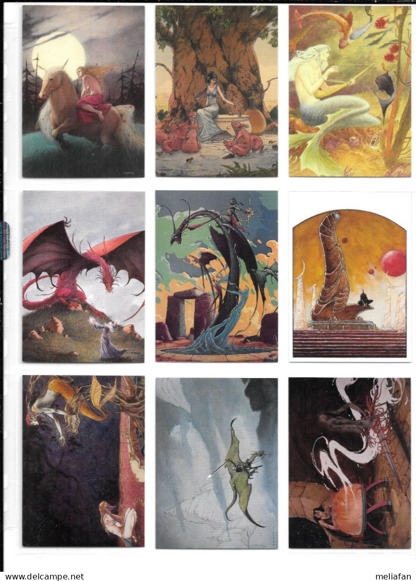 AD02 - SERIE COMPLETE 90 CARTES FPG - CHARLES VESS - AUTRES SERIES DISPONIBLES - Sonstige & Ohne Zuordnung