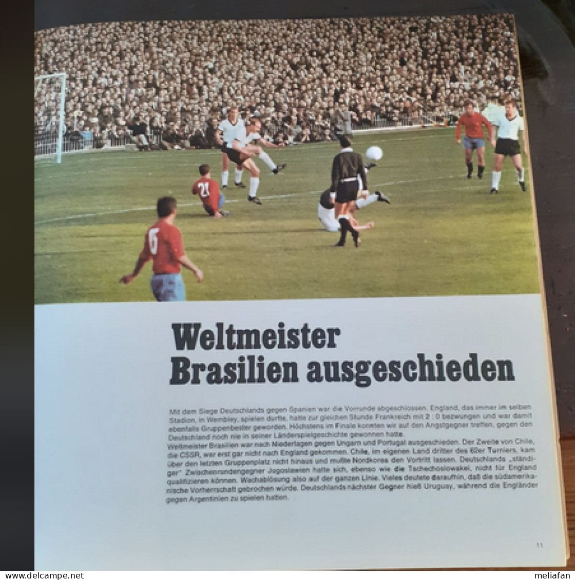 AH07 - ALBUM ELF - FUSSBALL WELTMEISTERSCHAT 1966 - Libros