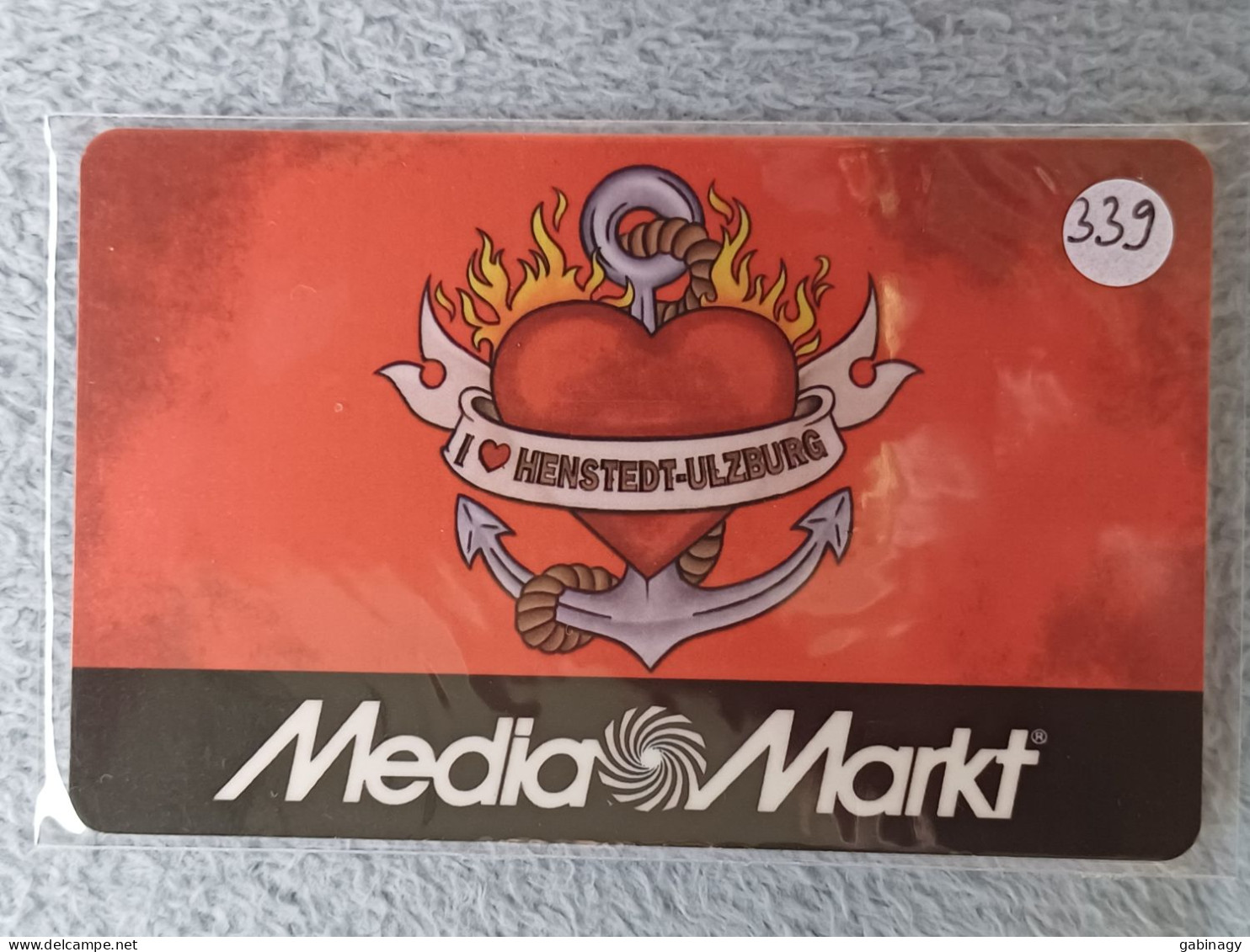 GIFT CARD - GERMANY - MEDIA MARKT 339 - I Love Henstedt-Ulzburg - Gift Cards