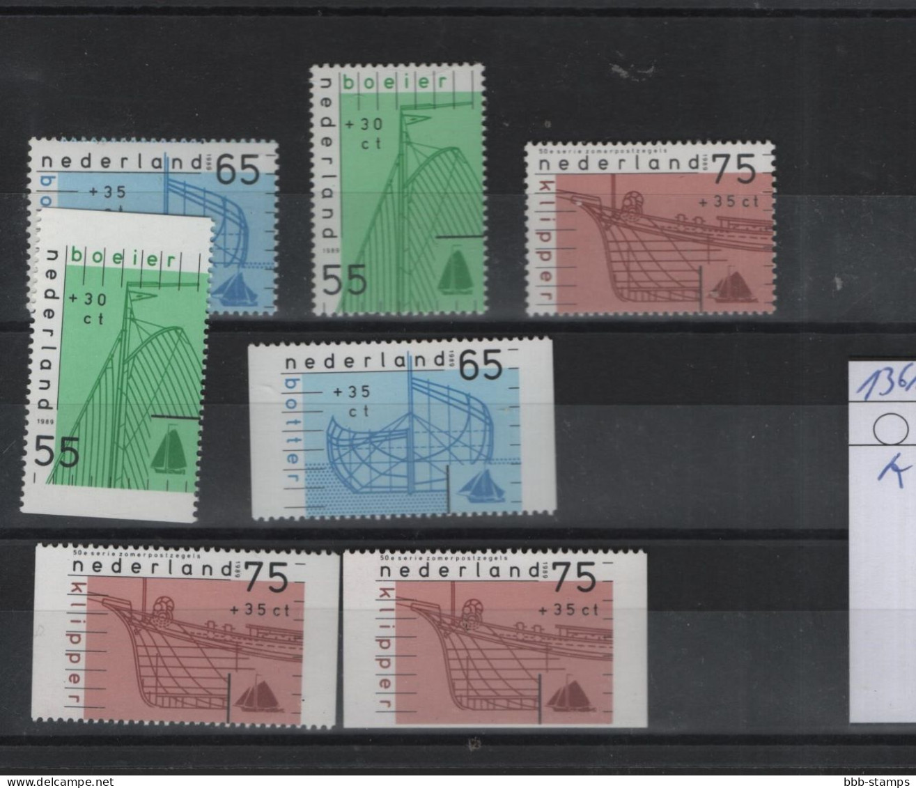 Niederlande Michel Cat.No.  Mnh/**  1361/1363 A/C/D/E - Neufs