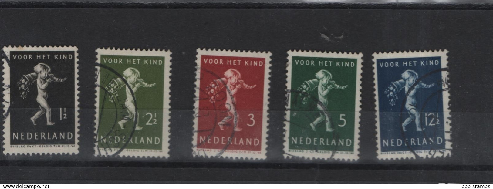 Niederlande Michel Cat.No. Used 336/340 - Oblitérés