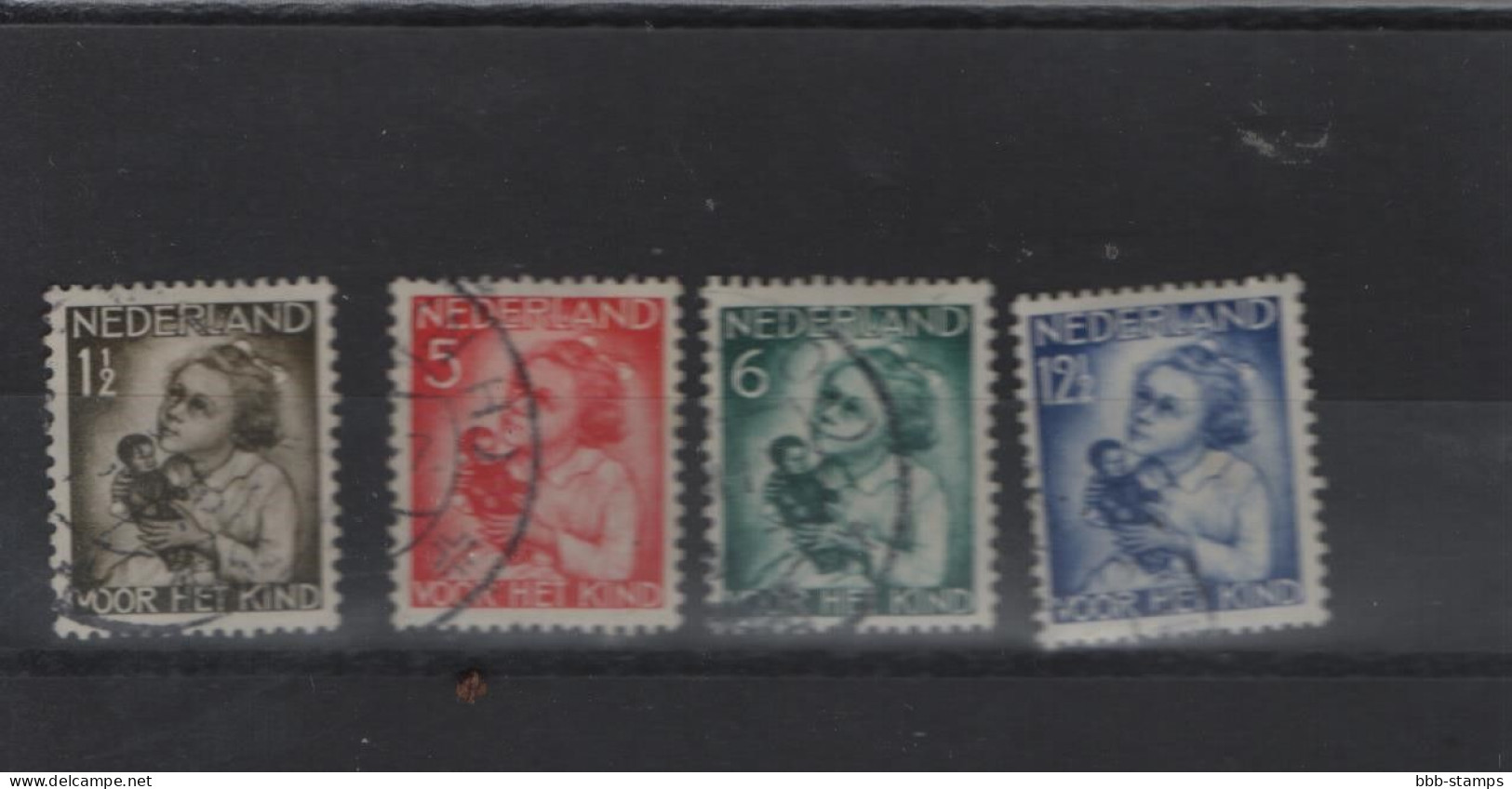 Niederlande Michel Cat.No. Used 277/280 - Used Stamps