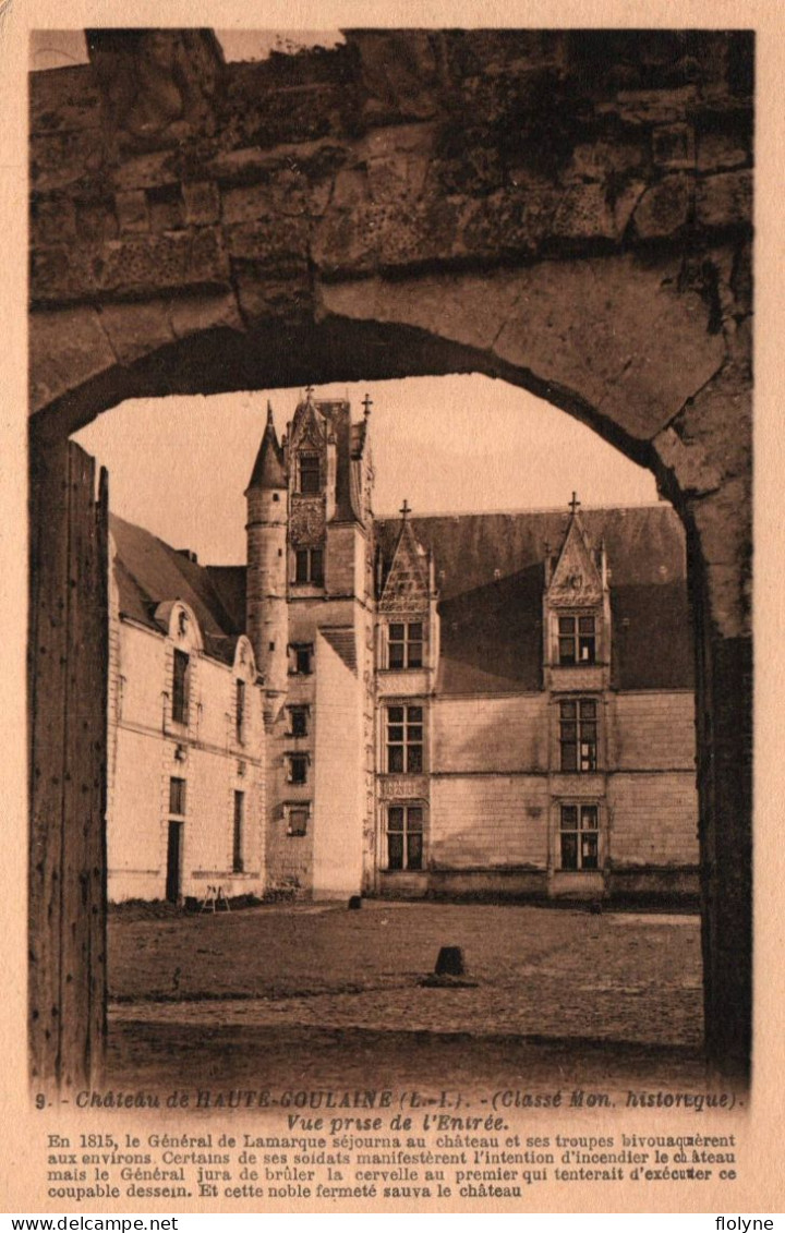 Haute Goulaine - Le Château , Vue Prise De L'entrée - Haute-Goulaine