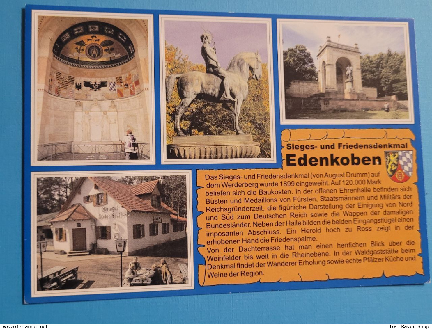 Sieges- Und Friedensdenkmal Edenkoben - Edenkoben