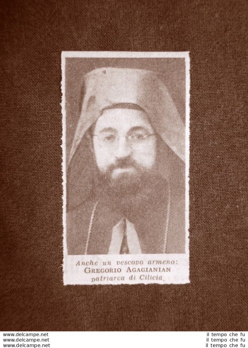 Gregorio Agagianian Nel 1946 Patriarca Di Cilicia - Andere & Zonder Classificatie