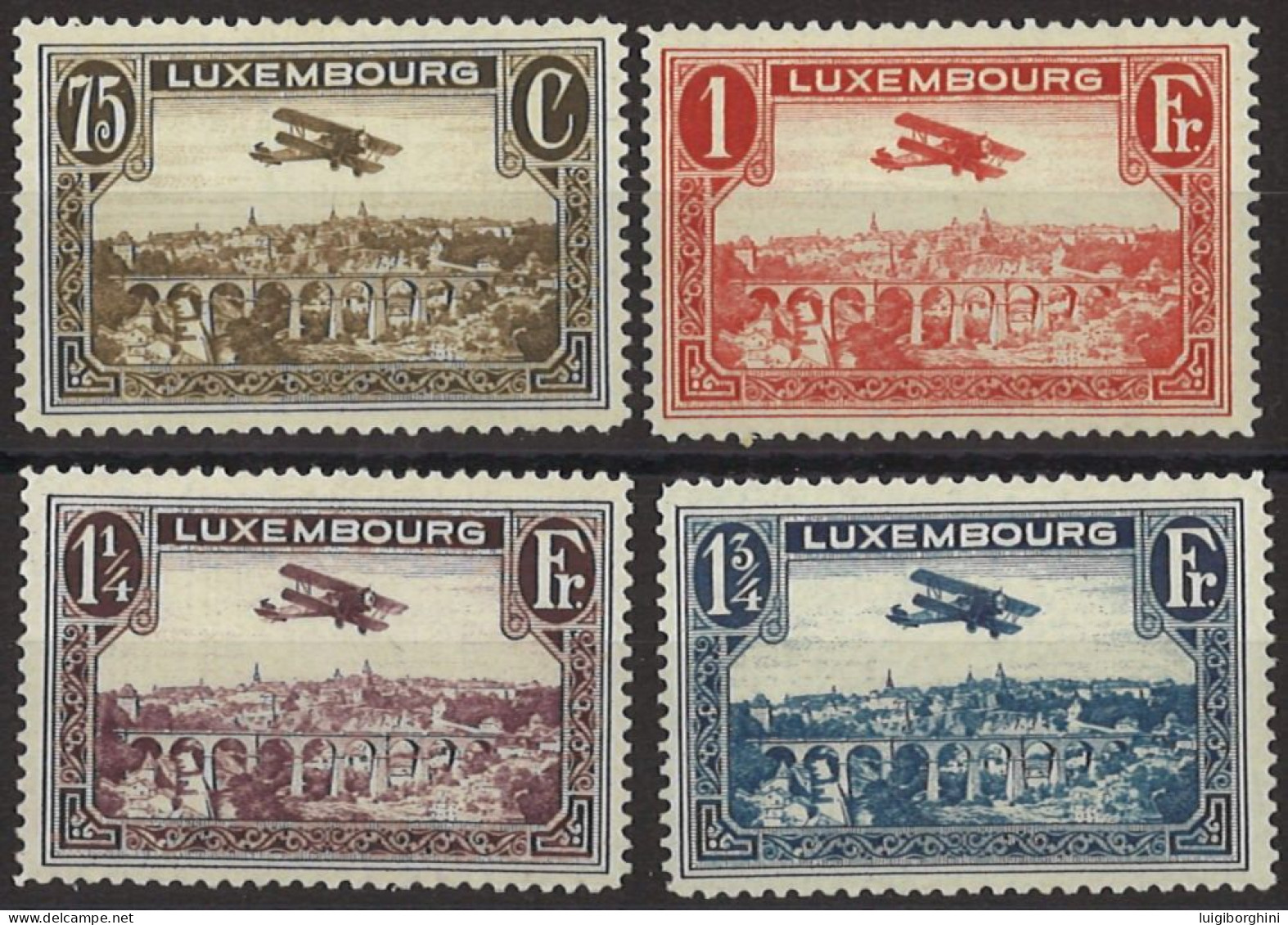 LUSSEMBURGO 1931 - Posta Aerea - Nuovi** - Ongebruikt