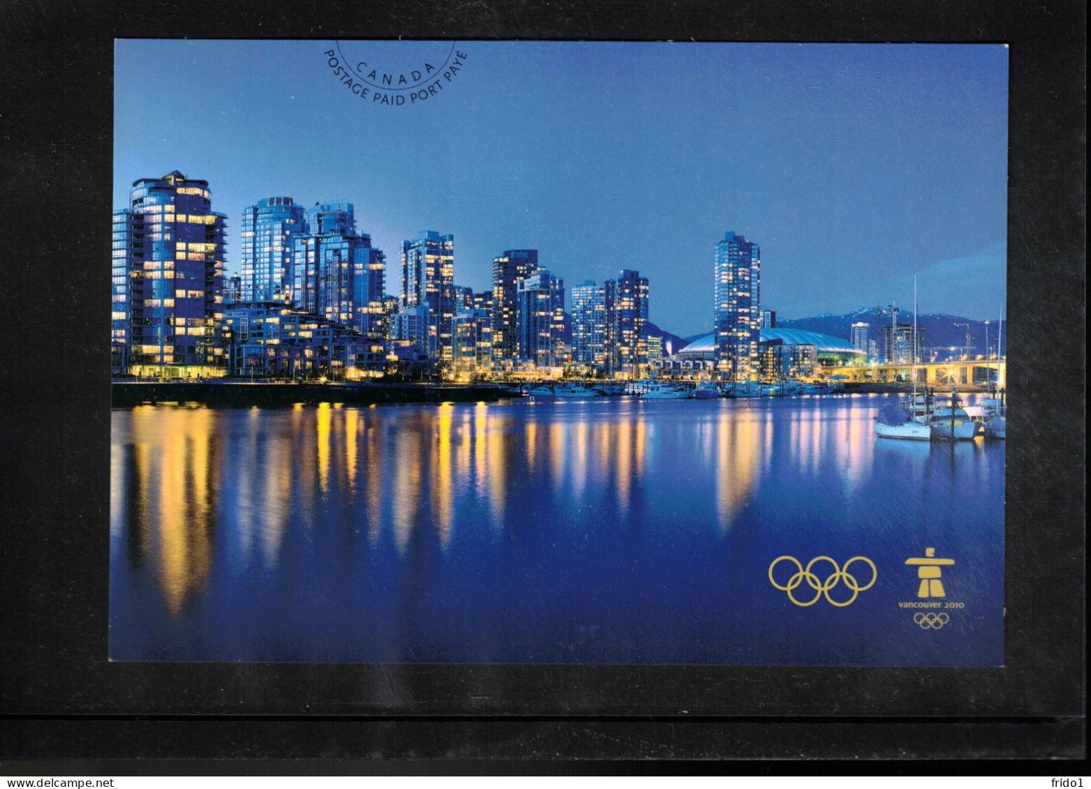 Canada 2010 Olympic Games Vancouver Interesting Postcard - Hiver 2010: Vancouver