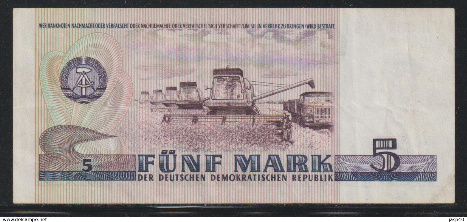RDA - 5 MARCOS - 5 Deutsche Mark