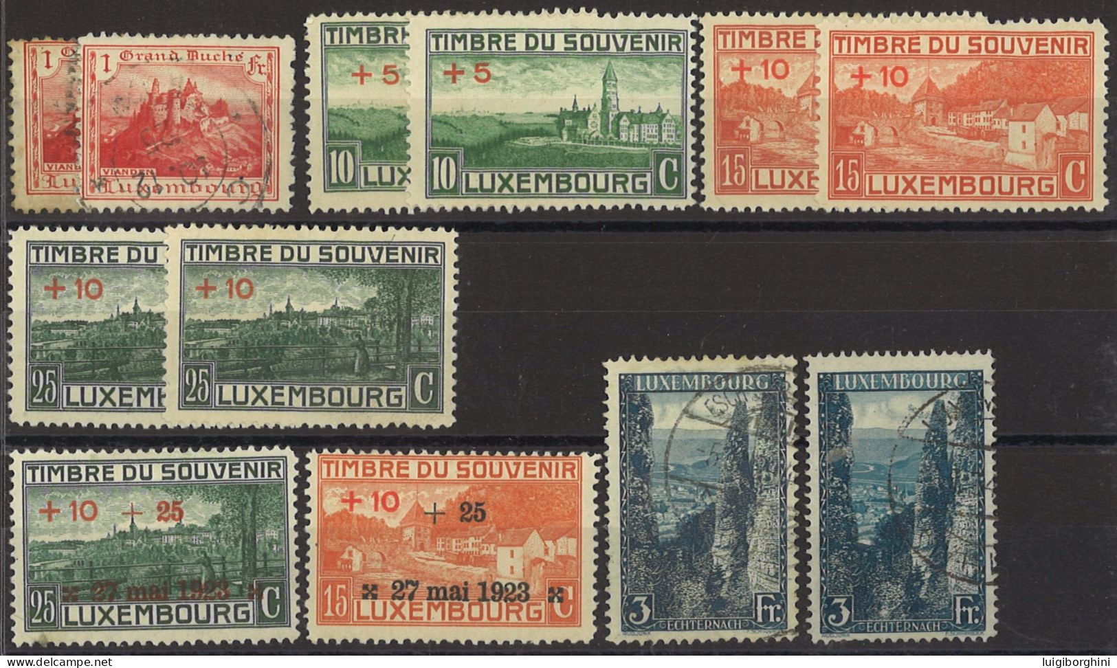 LUSSEMBURGO 1921/1923 - Nuovi** - Unused Stamps