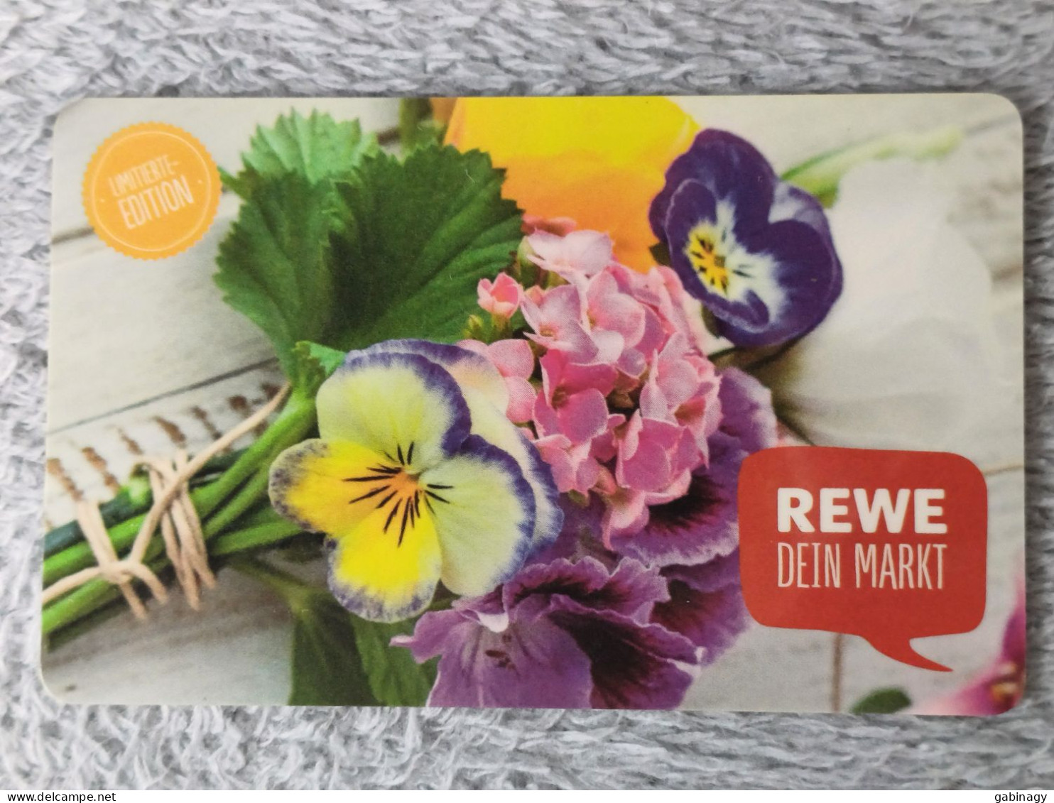 GIFT CARD - GERMANY - REWE 06 - FLOWERS - Gift Cards