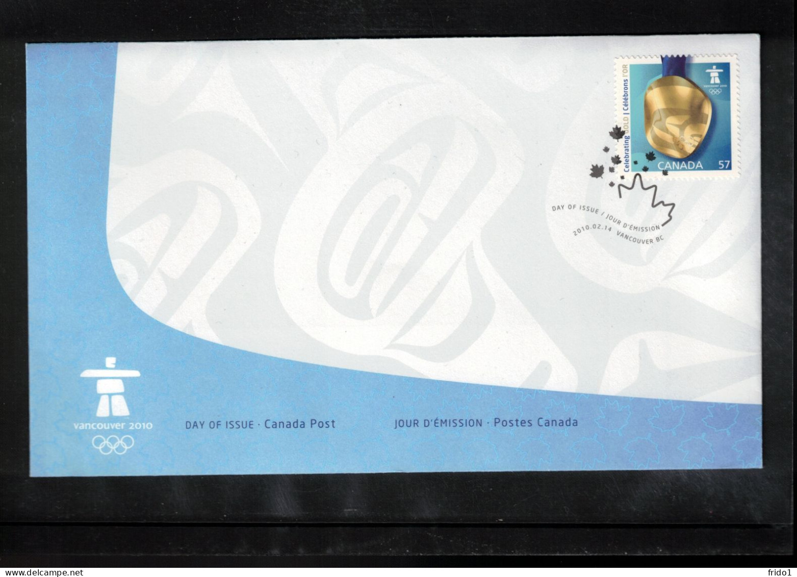 Canada 2010 Olympic Games Vancouver FDC - Winter 2010: Vancouver