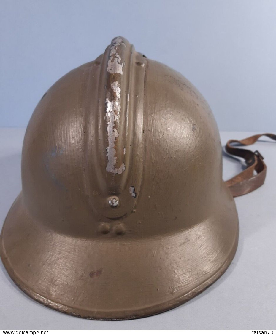 CASQUE ADRIAN MODELE 1926 GENDARMERIE MOBILE WW2 INFANTERIE