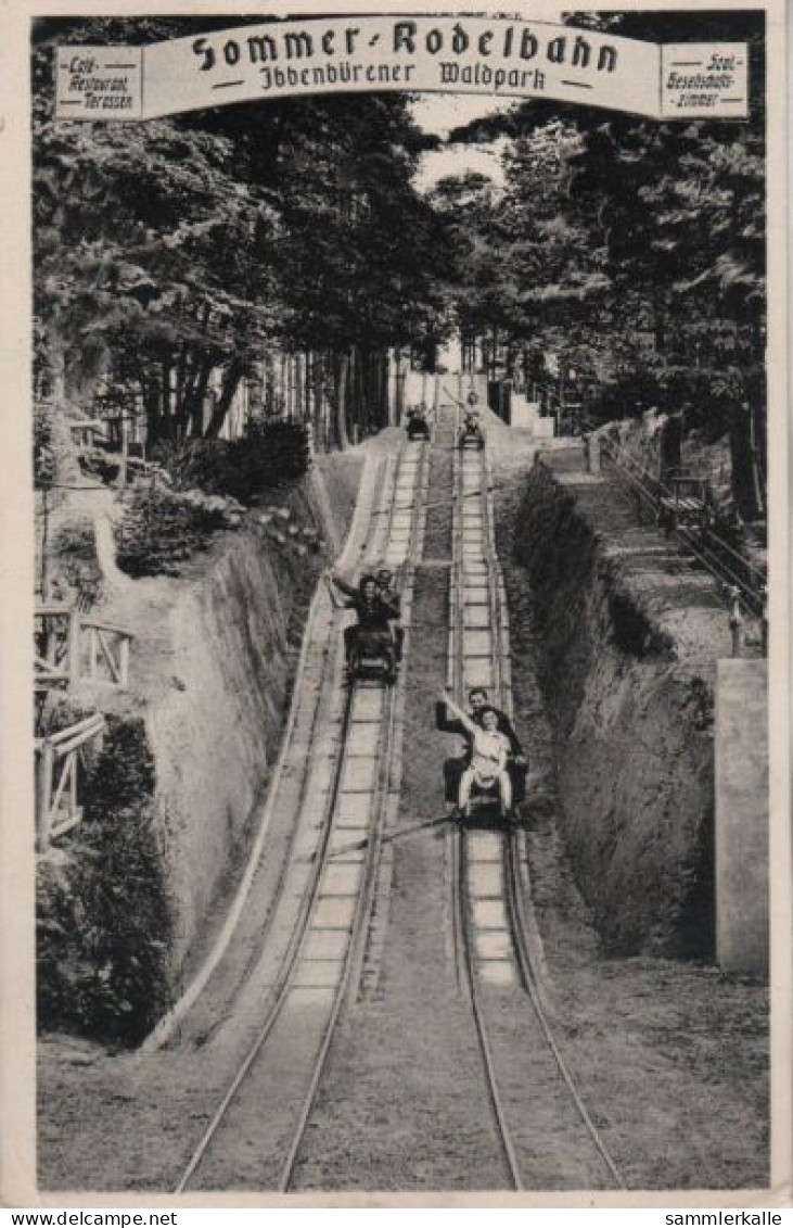 73169 - Ibbenbüren - Waldpark, Sommer-Rodelbahn - 1959 - Ibbenbueren