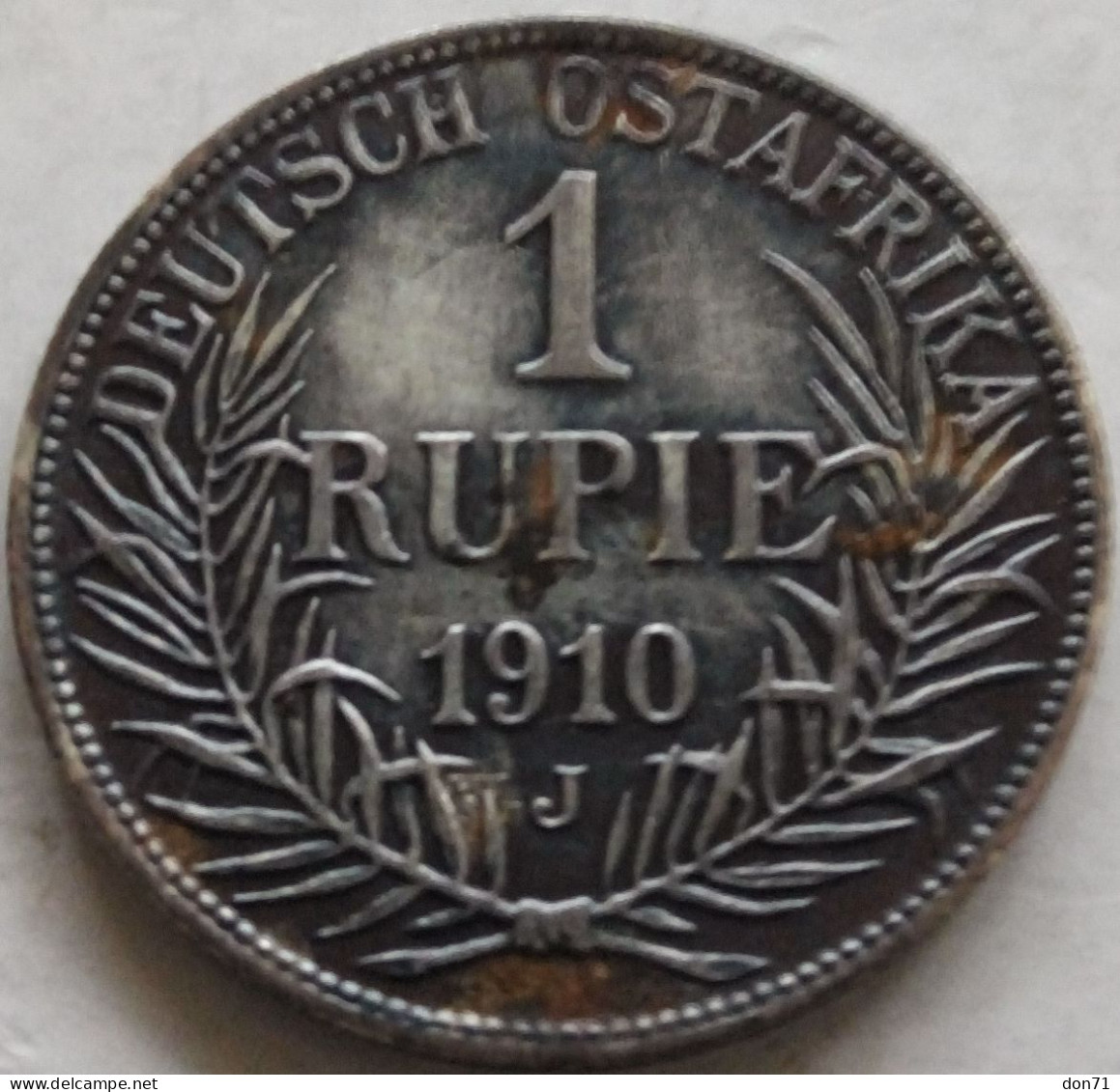 Germania Impero - 1 Rupia 1910 (J) - Otros & Sin Clasificación