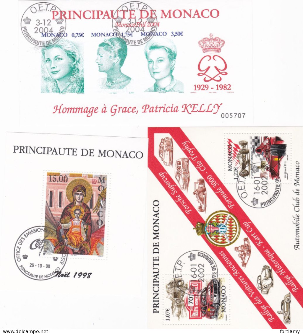 LOT 2005 MONACO OBLITÉRÉS - Collections, Lots & Series