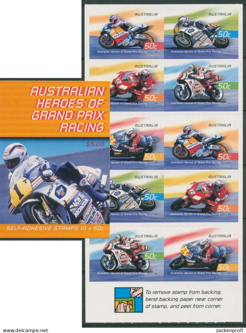 Australien 2004 Motorradrennsport Fahrer MH 195 Postfrisch (C29629) - Libretti