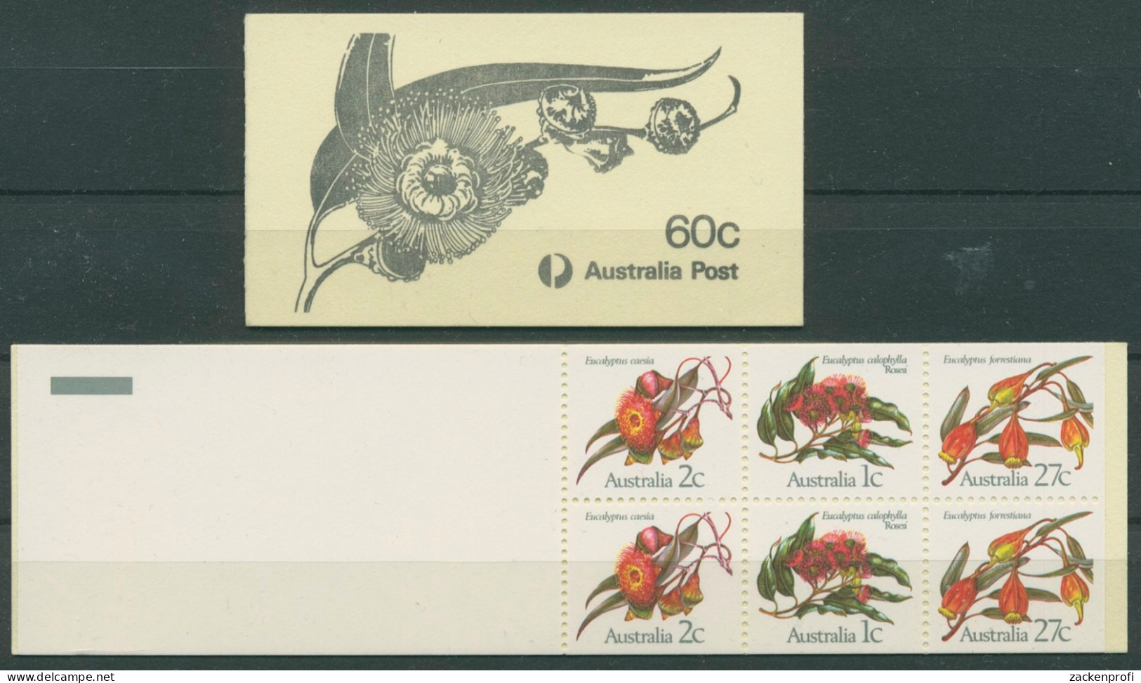 Australien 1982 Eukalyptusblüten Markenheftchen MH 50 Postfrisch (C29464) - Cuadernillos