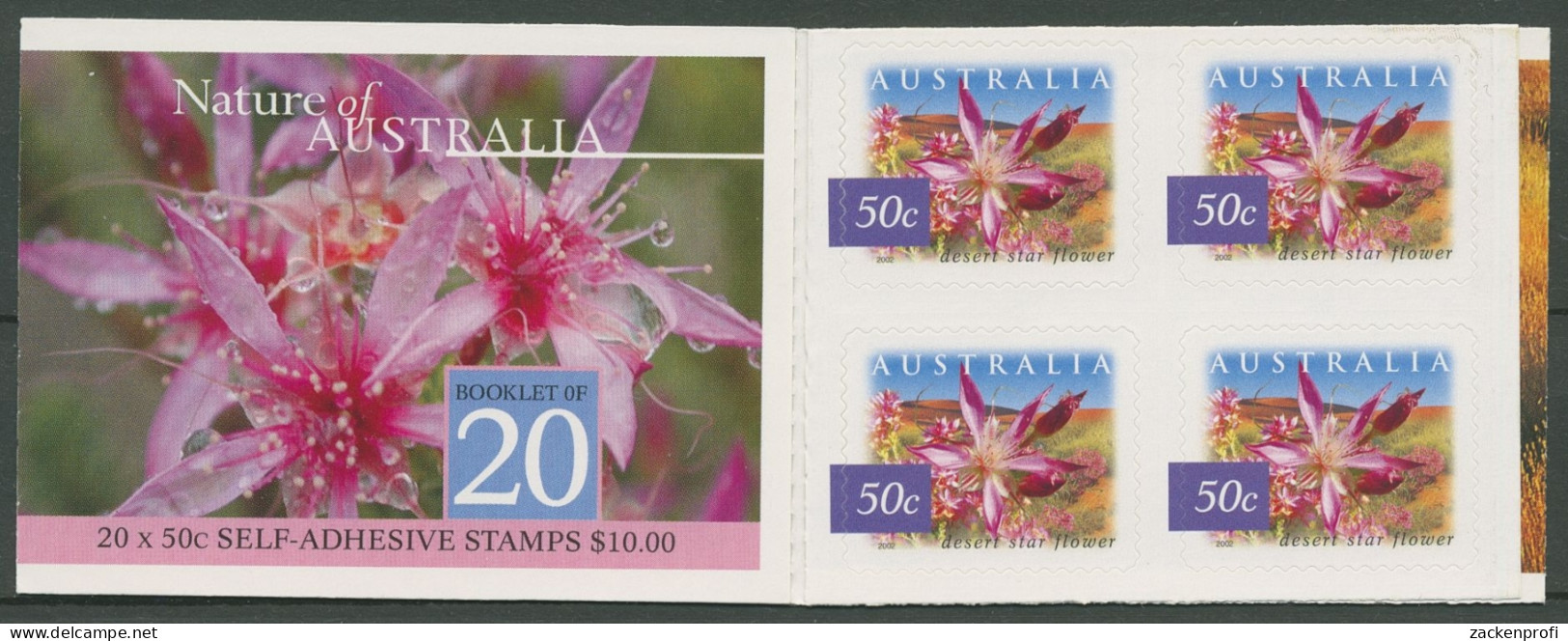 Australien 2003 Pflanzen Der Wüstergebiete MH 157 Postfrisch (C29614) - Markenheftchen