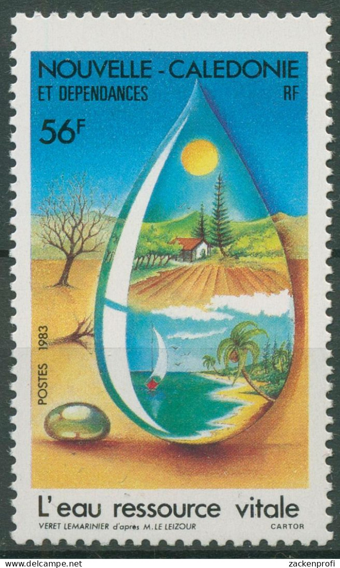 Neukaledonien 1983 Wasser Als Lebensgrundlage 723 Postfrisch - Unused Stamps