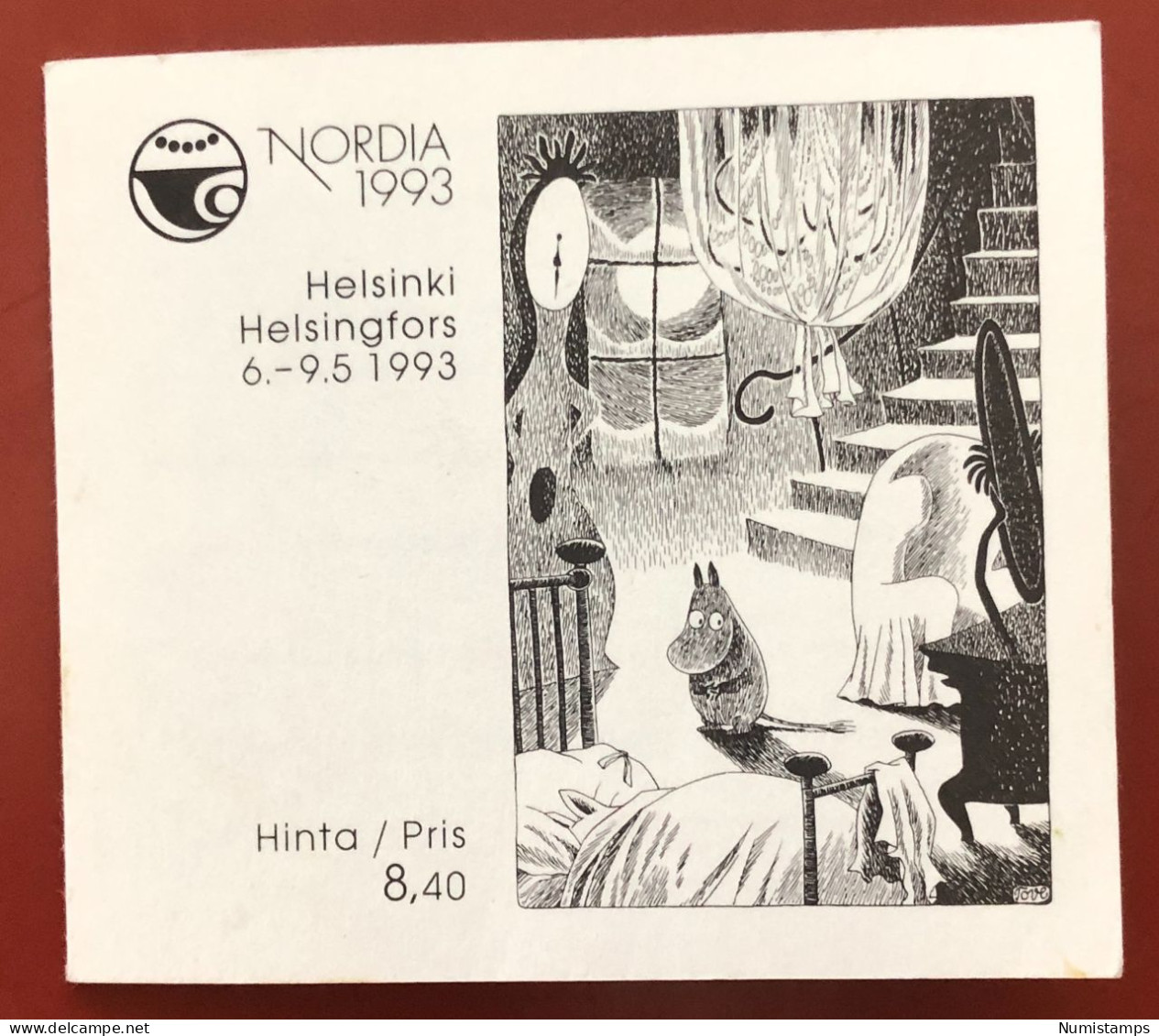 Finland - Philatelic Exhibition NORDIA '93 - The Moomins - 1992 - Full Sheets & Multiples