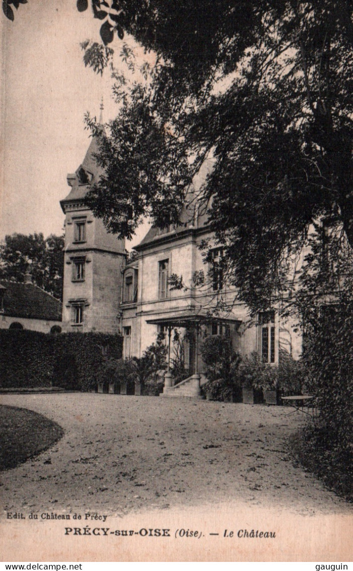 CPA - PRÉCY S/OISE - Le Château - Edition Cosson - Précy-sur-Oise