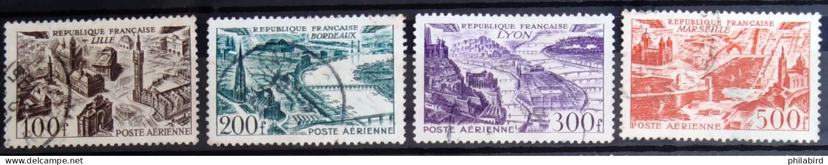 FRANCE                          P.A   N° 24/27                         OBLITERE - 1927-1959 Usati