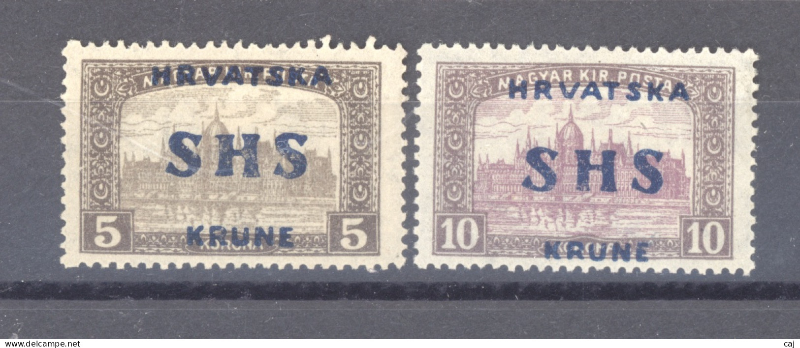 Yougoslavie  :  Yv  25-26  * - Unused Stamps