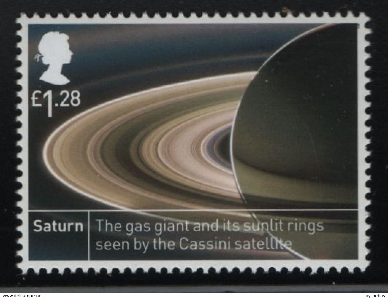 Great Britain 2012 MNH Sc 3117 1pd28p Saturn Astronomical Bodies - Unused Stamps