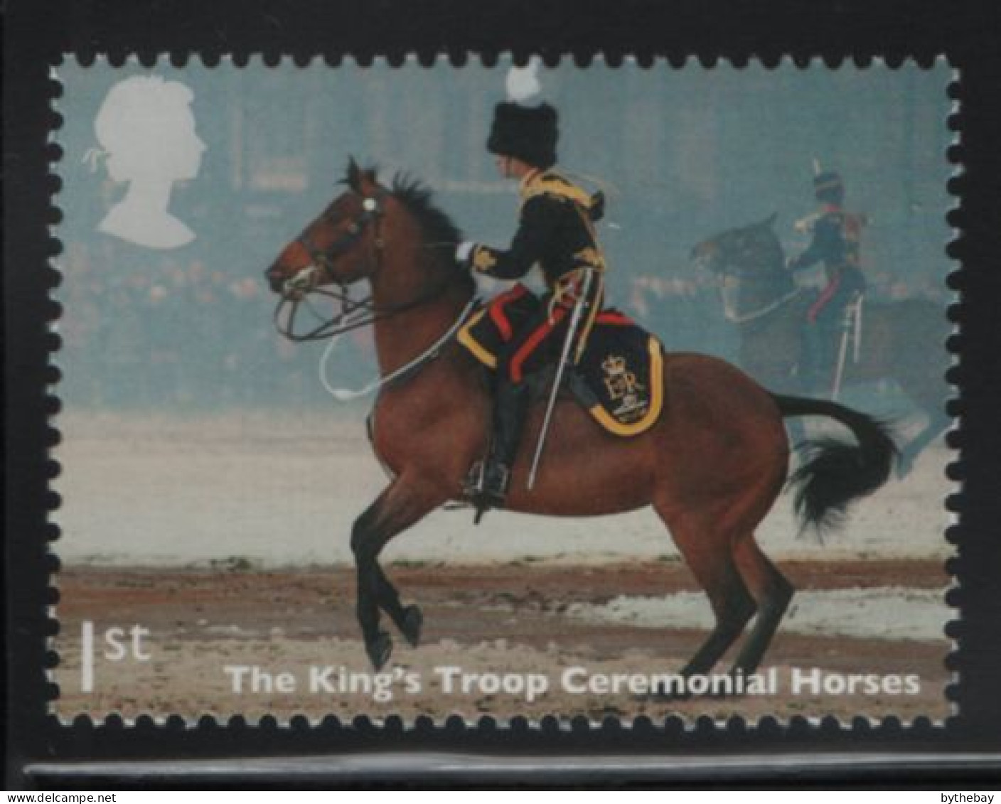 Great Britain 2014 MNH Sc 3261 1st The King's Troop Ceremonial Horses - Unused Stamps