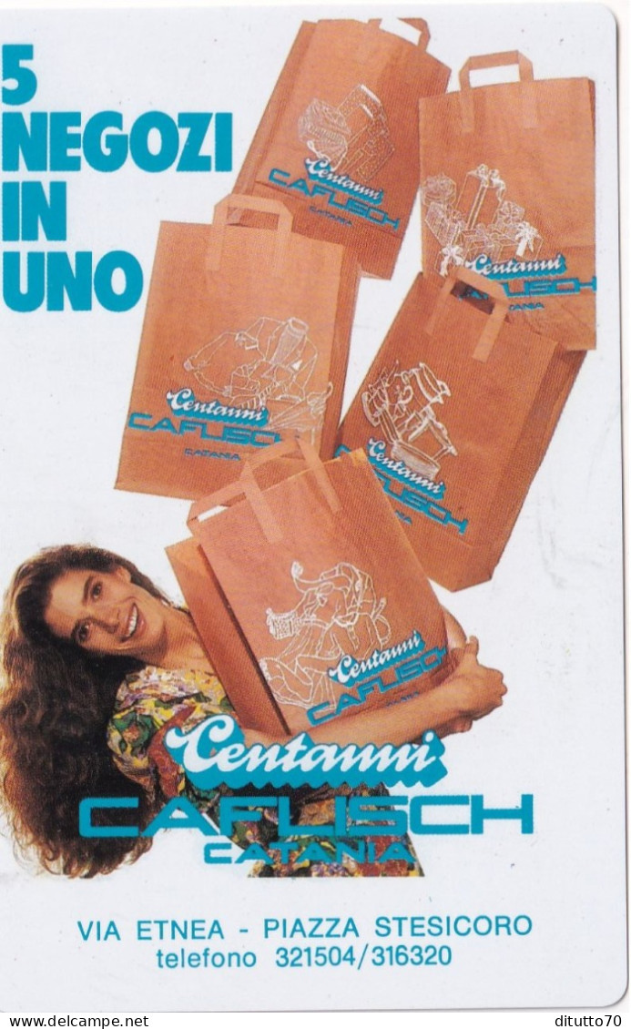 Calendarietto - Centanni Caflisch - Catania - Anno 1990 - Petit Format : 1981-90