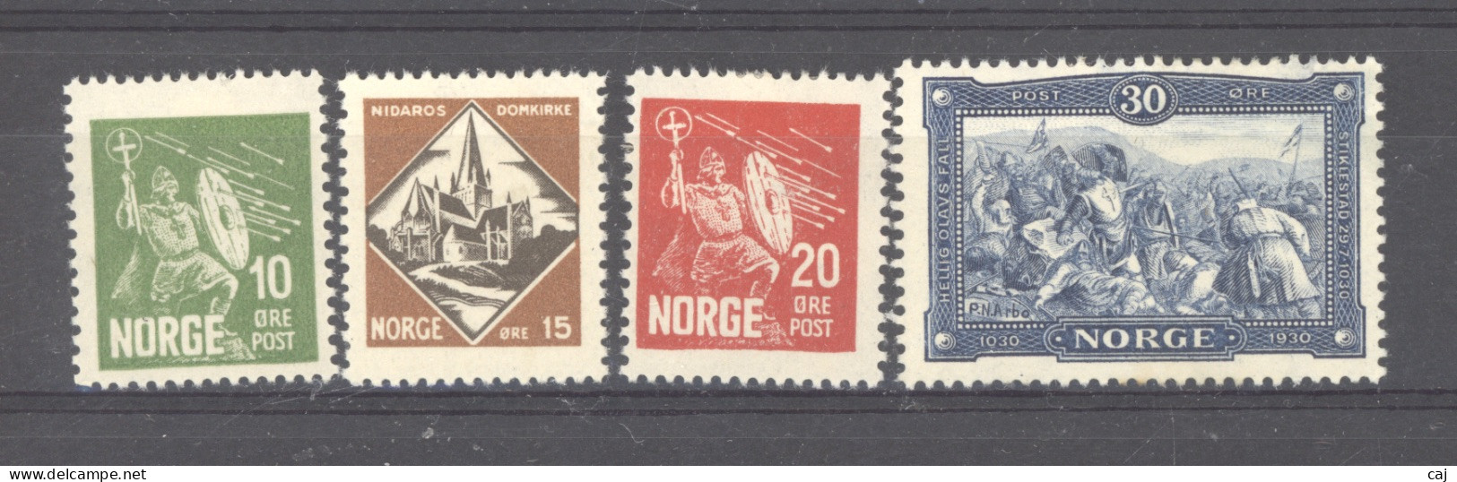 Norvège  :  Yv  147-50  * - Ungebraucht