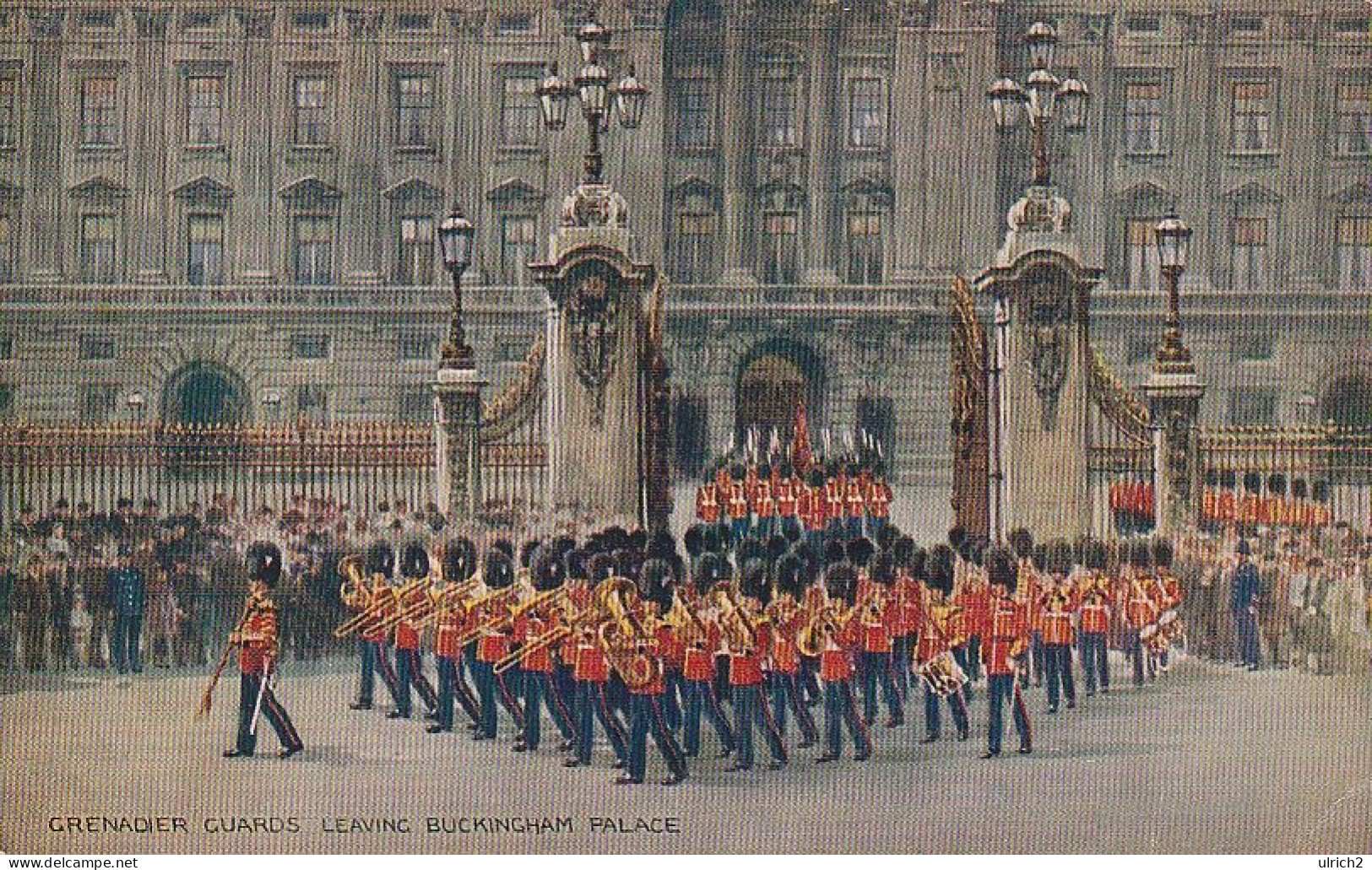 AK London - Grenadier Guards Leaving Buckingham Palace - Ca. 1910 (68525) - Buckingham Palace