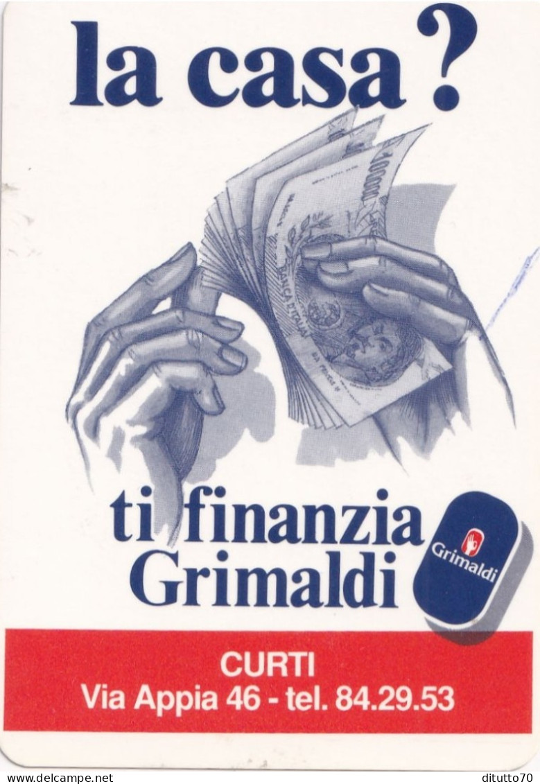 Calendarietto - GRIMALDI - Curti - Anno 1990 - Kleinformat : 1981-90