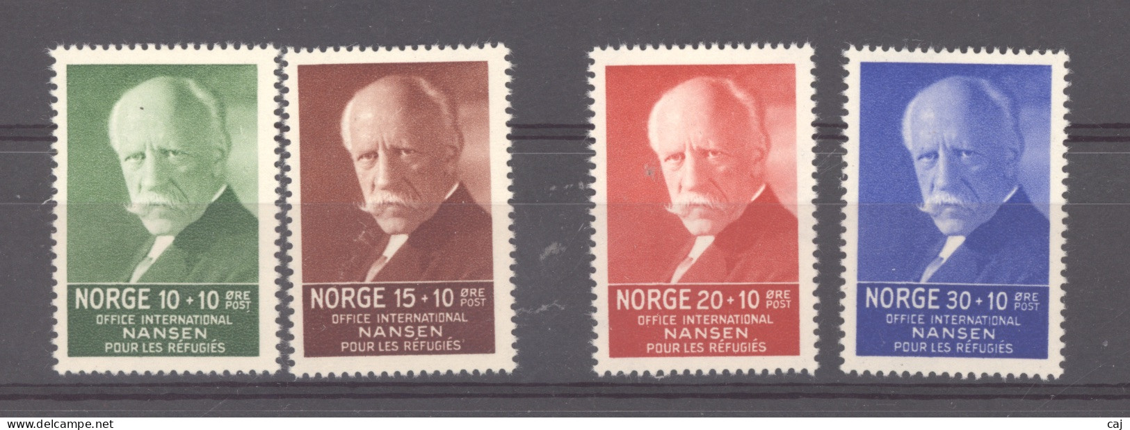 Norvège  :  Yv  164-67  *            ,     N2 - Unused Stamps