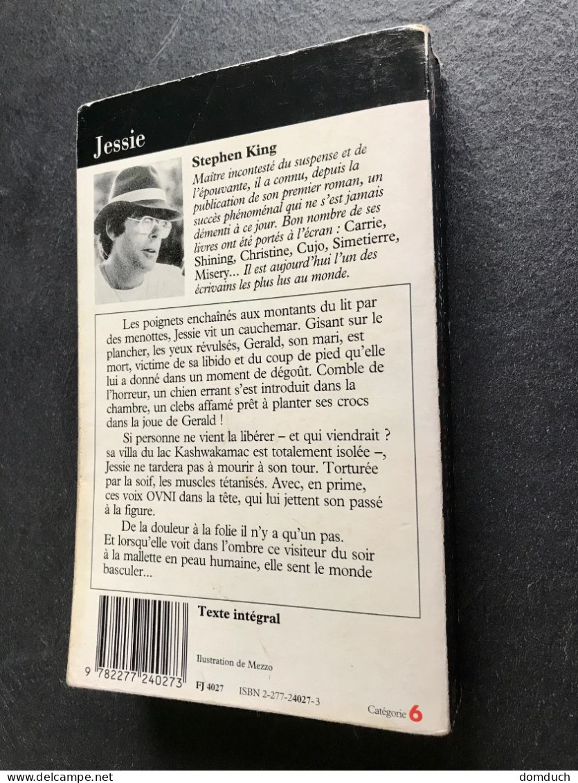 J’AI LU EPOUVANTE N° 4027    JESSIE    STEPHEN KING - Fantásticos