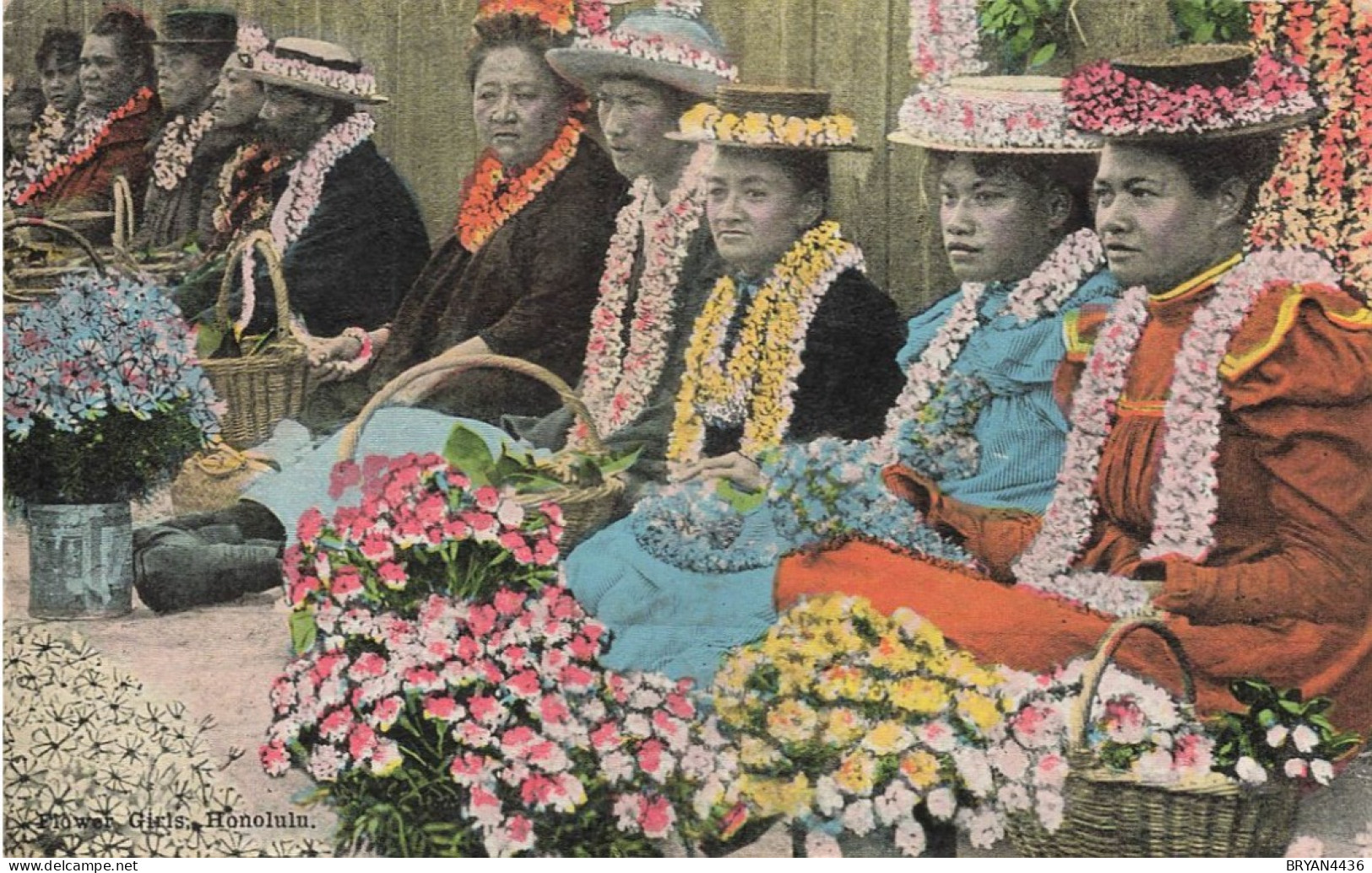 HI - HAWAII - HONOLULU - FLOWER GIRLS - Honolulu