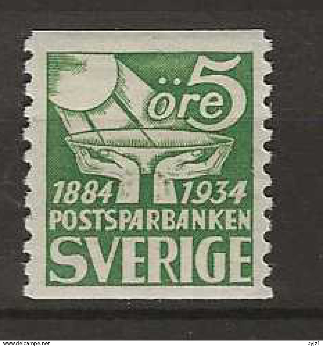 1934 MNH Sweden Mi 220-IIB Postfris** - Unused Stamps